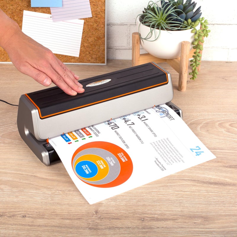 Swingline Electric Hole Puncher 3 Hole, 20 Sheet Punch Capacity Three Hole Punch 3 Ring, Jam Resistant, Optima 20, Silver (74520) - Image 3